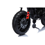 Elektrická motorka Aprilia RX - červená